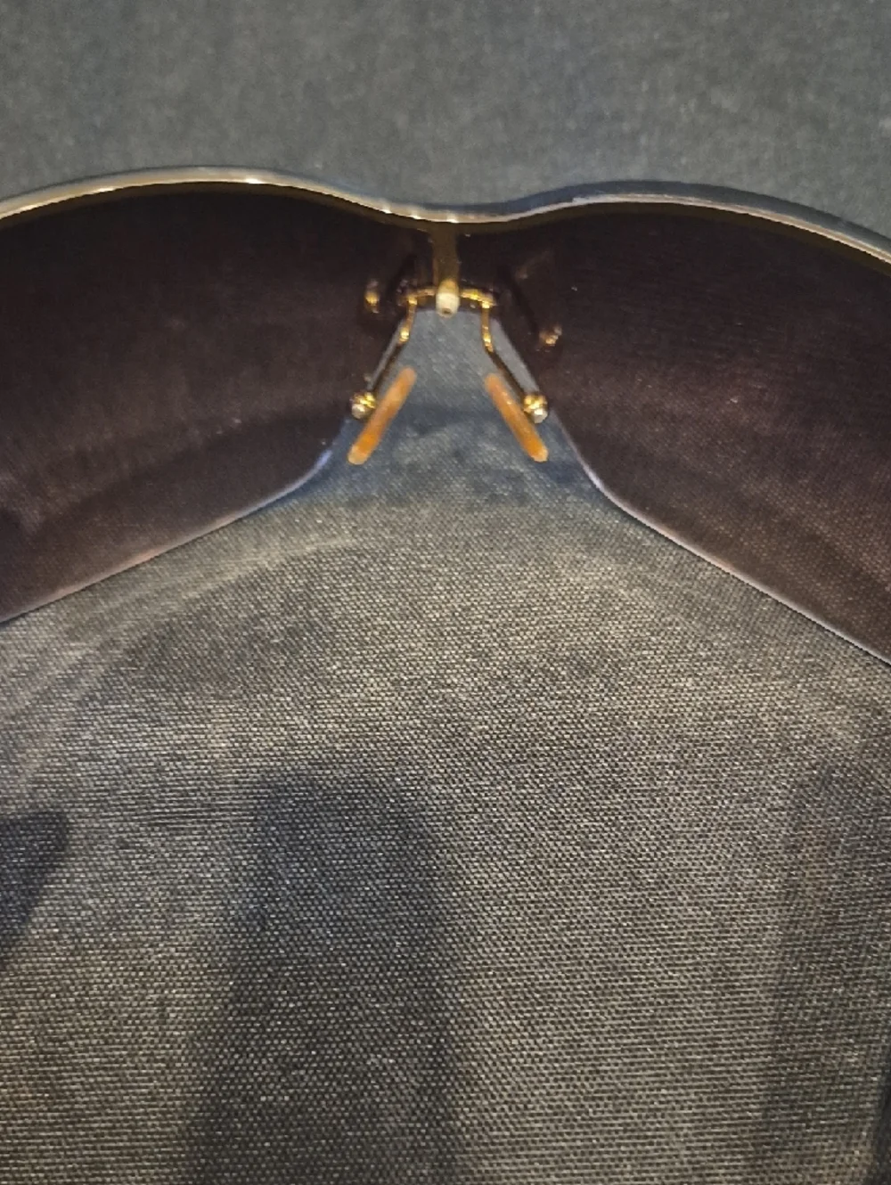 Ed Hardy Zeke Embellished Tortoiseshell Shield Sunglasses - Picture 4 of 10